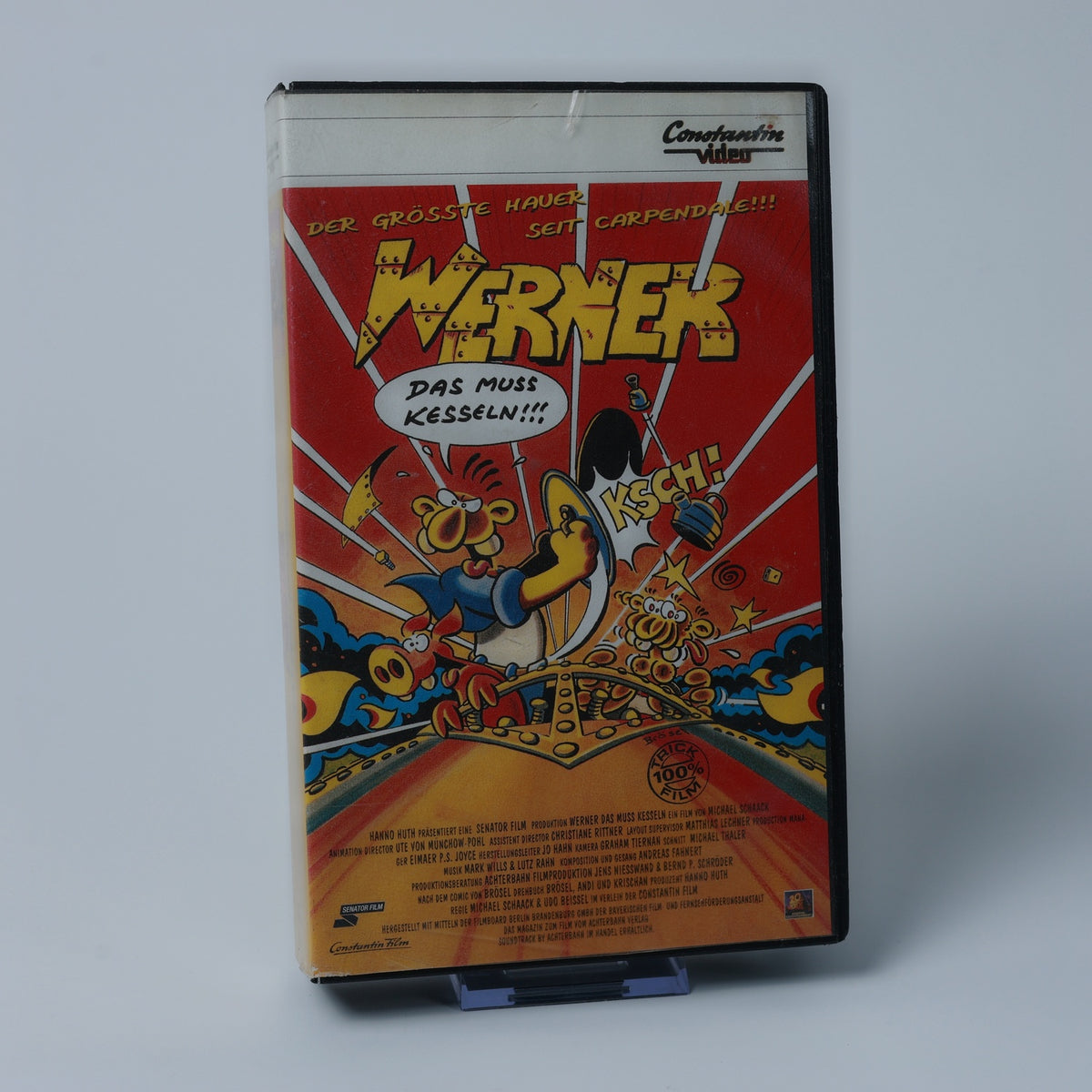 Werner - Das Muss Kesseln!!! - Keine - PAL - VHS - Film - Zustand Sehr Gut