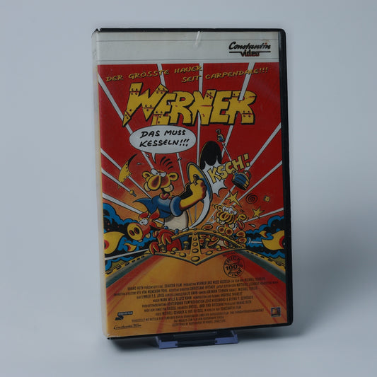 Werner - Das Muss Kesseln!!! - Keine - PAL - VHS - Film - Zustand Sehr Gut