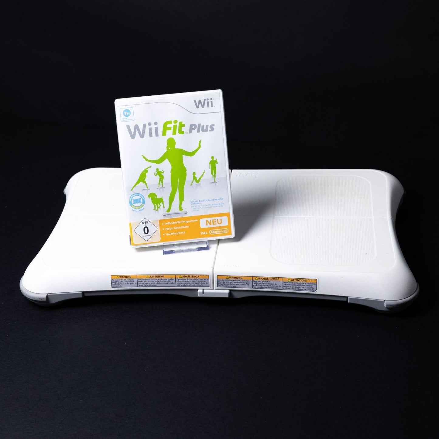 wii-fit-plus-nintendo-wii-fitness-spiel-mit-balance-board-zustand-sehr-gut-2 - Utopia Collectibles