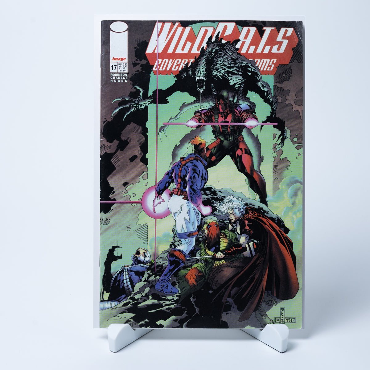 WILDCATS - Covert Action Teams - Comic #17 (1995) - Presseausgabe - DE - Z 1-2