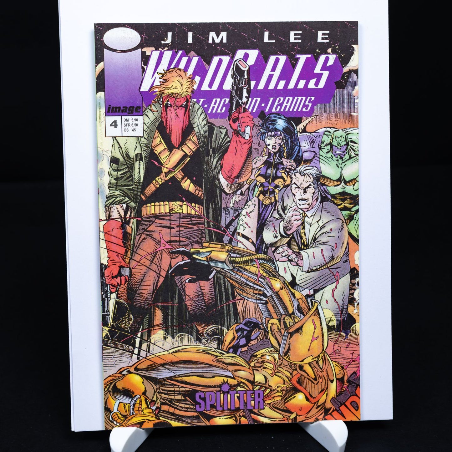 WILDCATS - Covert Action Teams - Comic #4 (1997) - Presseausgabe - DE - Z 0-1