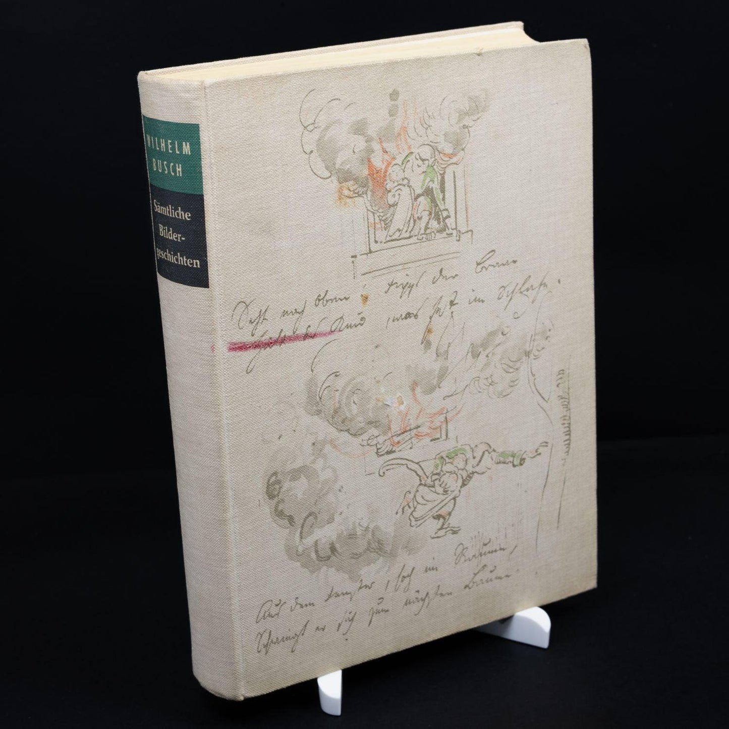 wilhelm-busch-saemtliche-bildergeschichten-gebundenes-buch-1961-ruetten-loening-1 - Utopia Collectibles