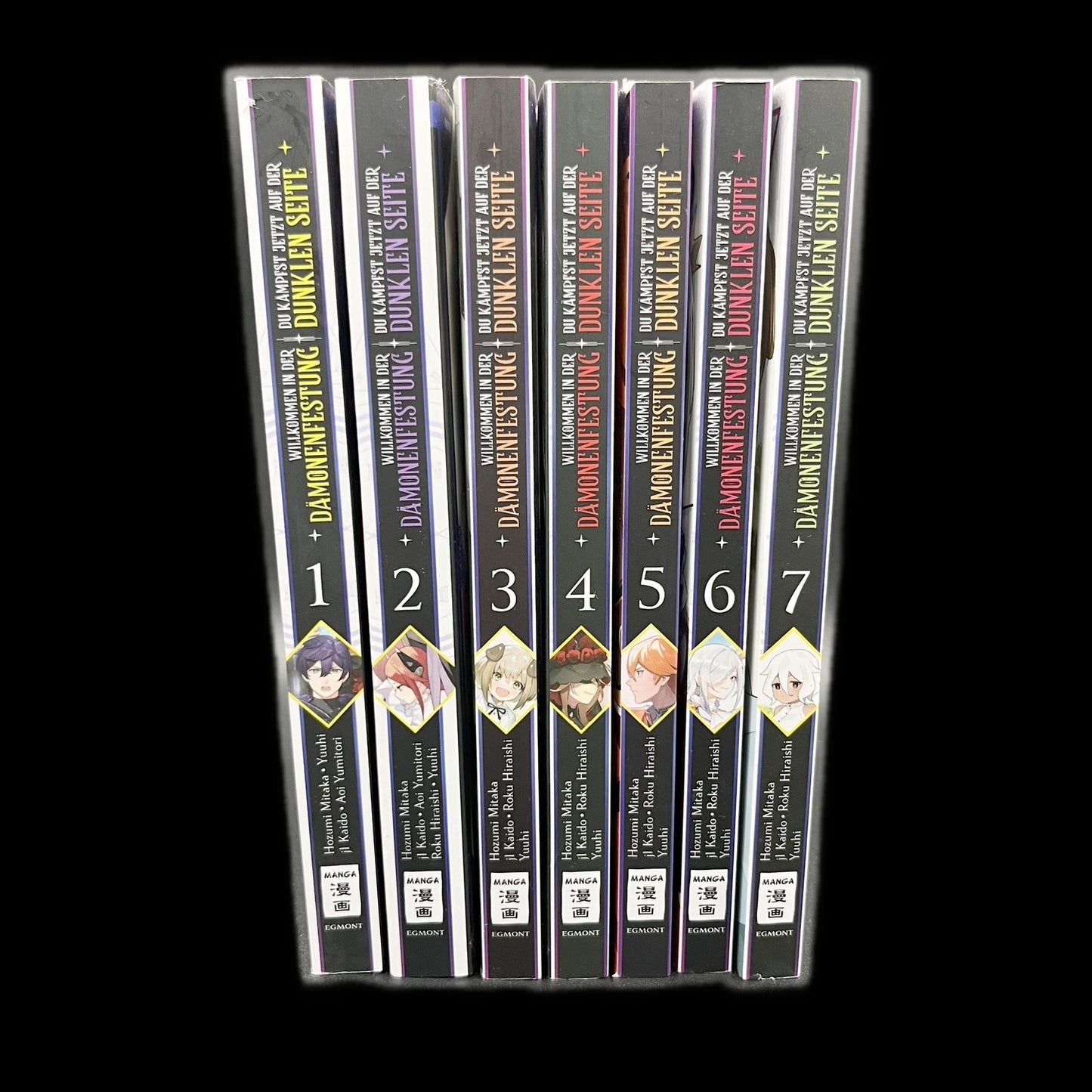 Willkommen in der Dämonenfestung - Band 1-7 - Egmont Manga - Deutsch - Fantasy