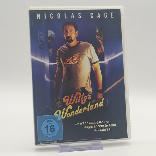 Willy's Wonderland - Nicolas Cage - 2021 - Wendecover - DVD - Film - Zustand Gut