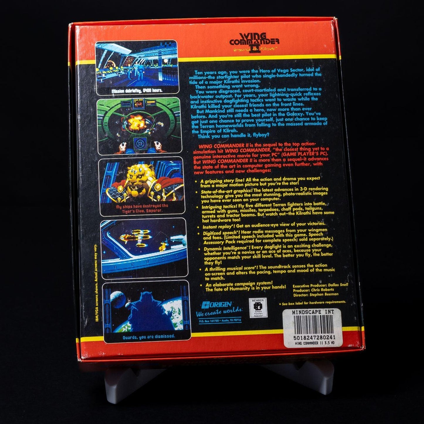 Wing Commander II - PC IBM / MS-DOS Spiel - Big Box CiB - Sammlerzustand