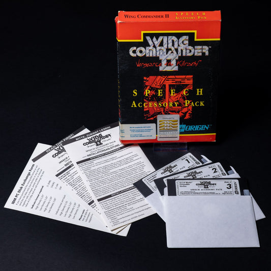 Wing Commander II Speech Pack - PC IBM / MS-DOS - Big Box CiB - Zustand Okay