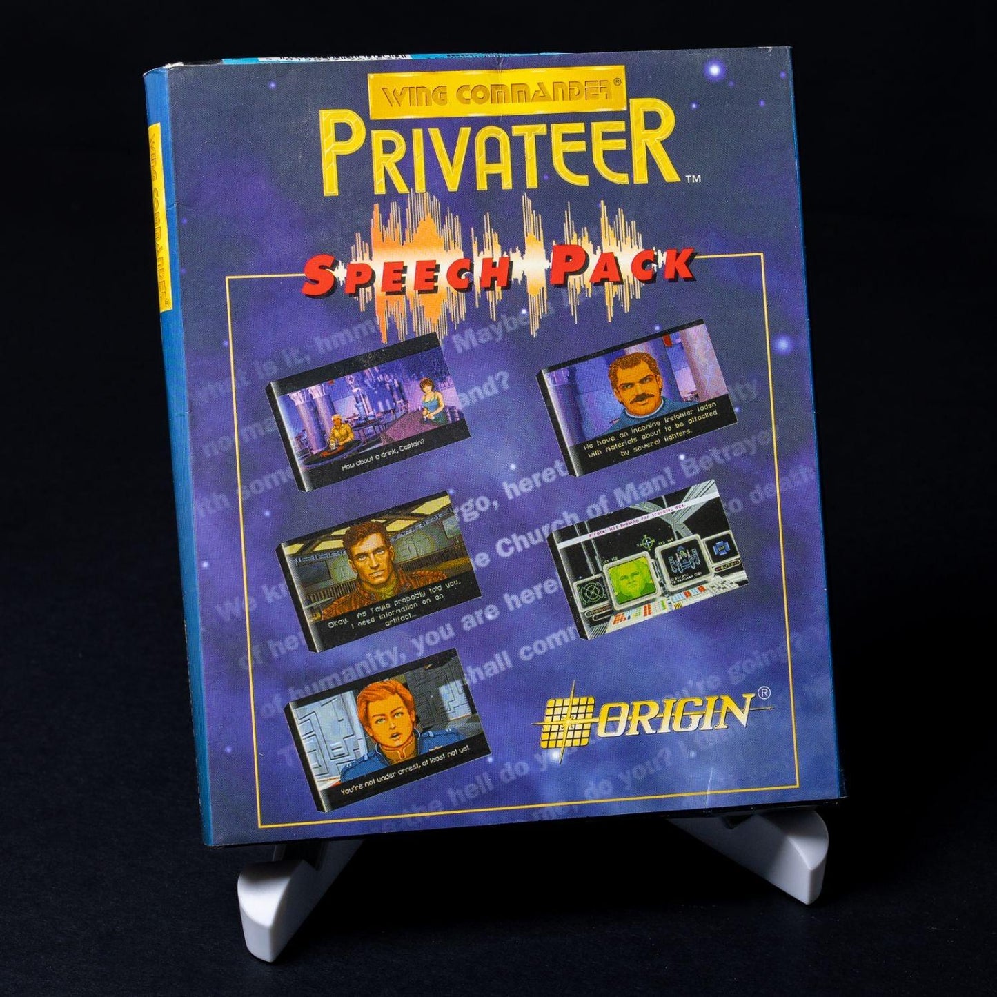 wing-commander-privateer-speech-pack-pc-ibm-ms-dos-big-box-cib-komplett-2 - Utopia Collectibles