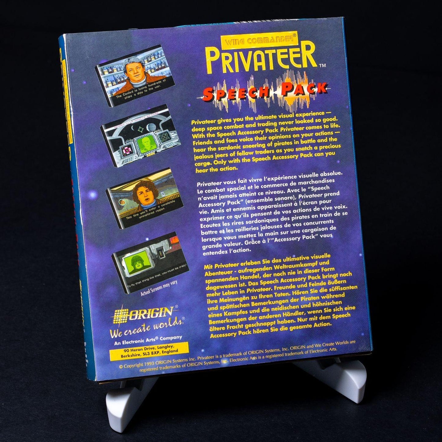 wing-commander-privateer-speech-pack-pc-ibm-ms-dos-big-box-cib-komplett-3 - Utopia Collectibles