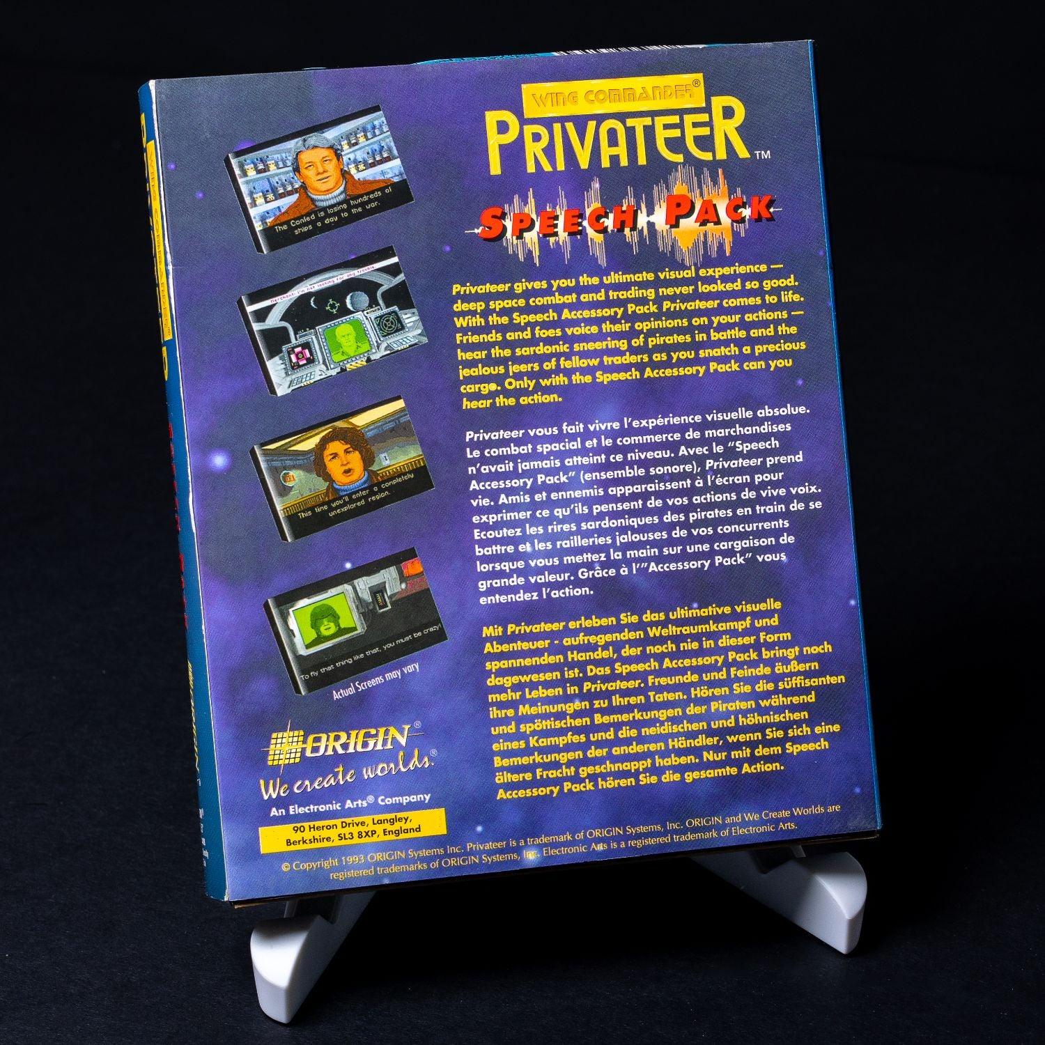 wing-commander-privateer-speech-pack-pc-ibm-ms-dos-big-box-cib-komplett-3 - Utopia Collectibles