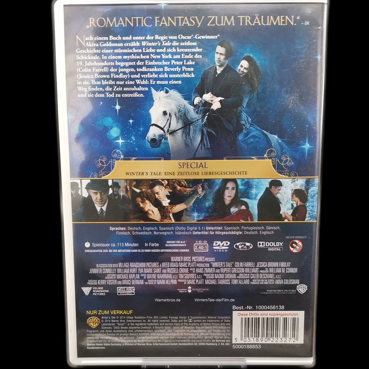 Winter's Tale - Special: Eine zeitlose Liebesgeschichte - DVD - Film - Sehr gut