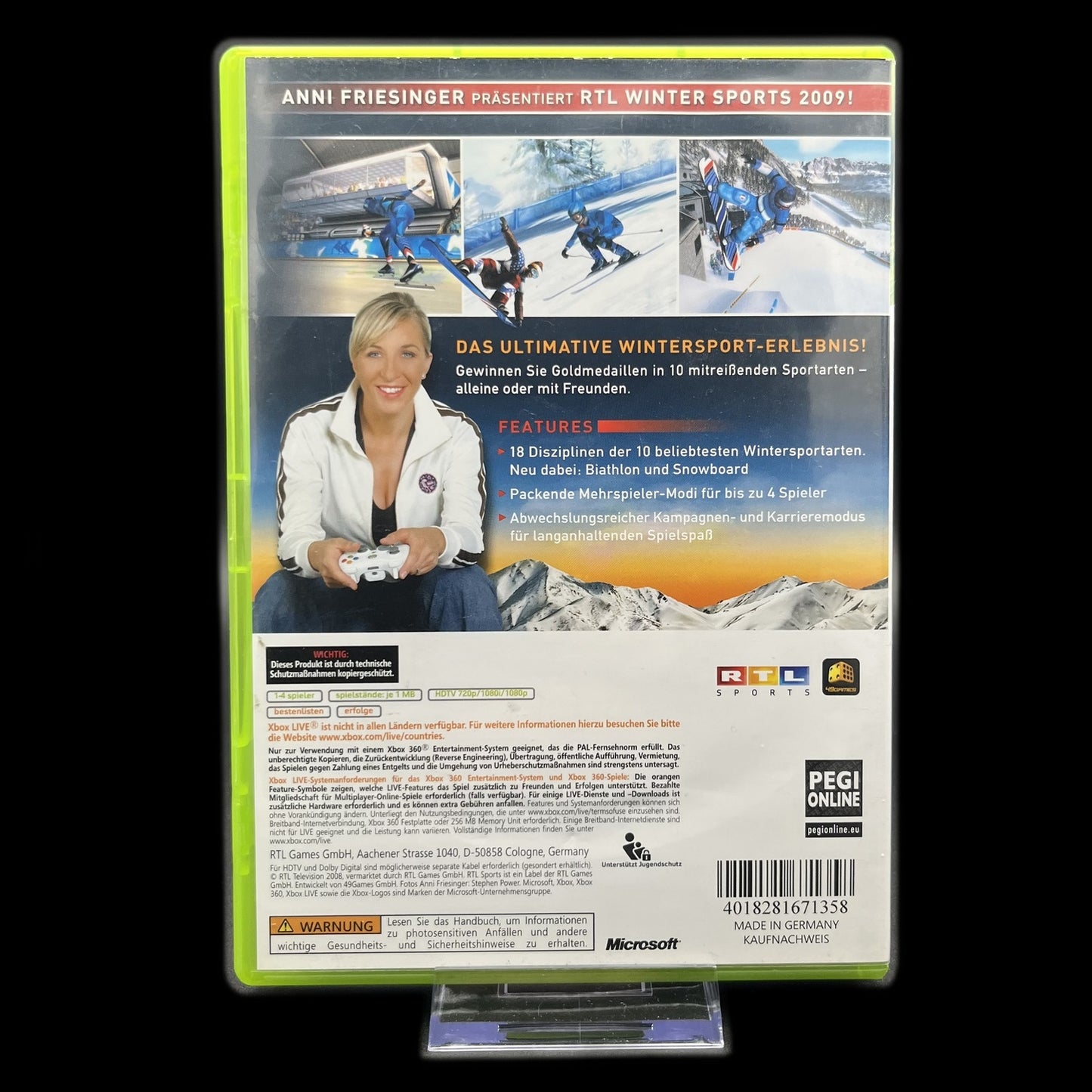 Winter Sports 2009: The Next Challenge - Xbox 360 - deutsch - Gebraucht