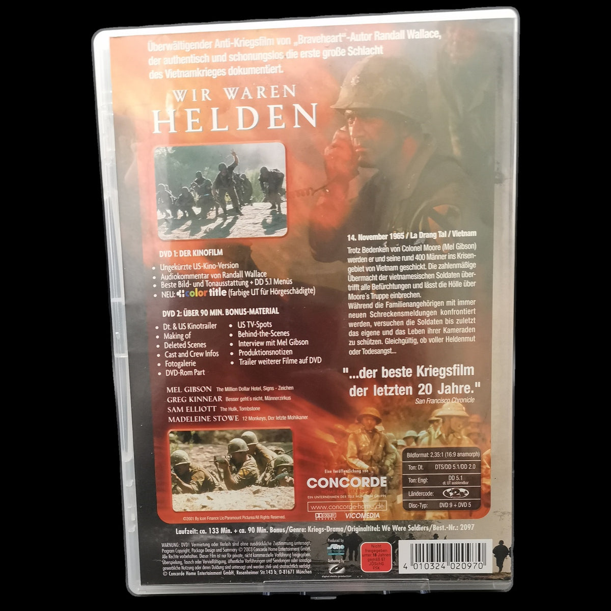 Wir waren Helden - 2-Disc Edition - Kriegsfilm - DVD - Verfilmung - Gebraucht