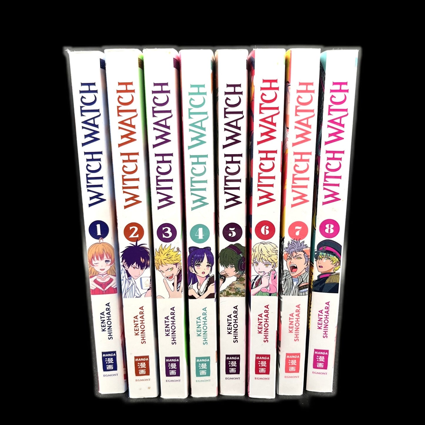 Witch Watch - Band 1-8 - Egmont Manga - Deutsch - Kenta Shinohara - Gebraucht