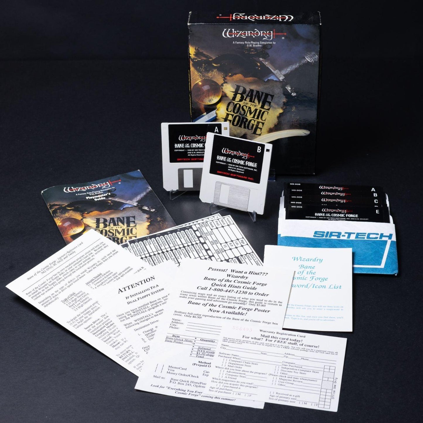 Wizardry: Bane of the Cosmic Forge - PC IBM / MS-DOS 3,5 & 5,25'' - Big Box CiB
