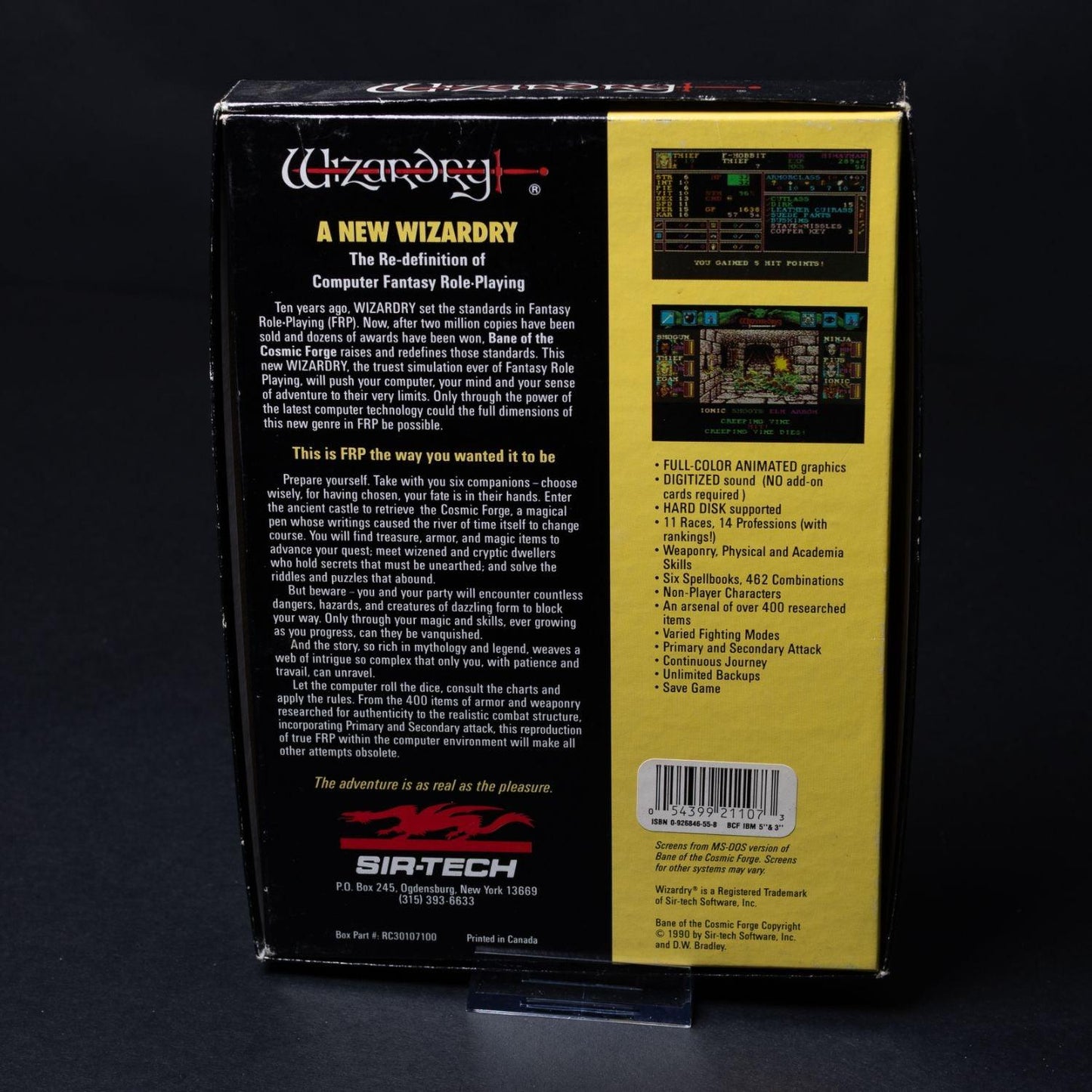 Wizardry: Bane of the Cosmic Forge - PC IBM / MS-DOS 3,5 & 5,25'' - Big Box CiB