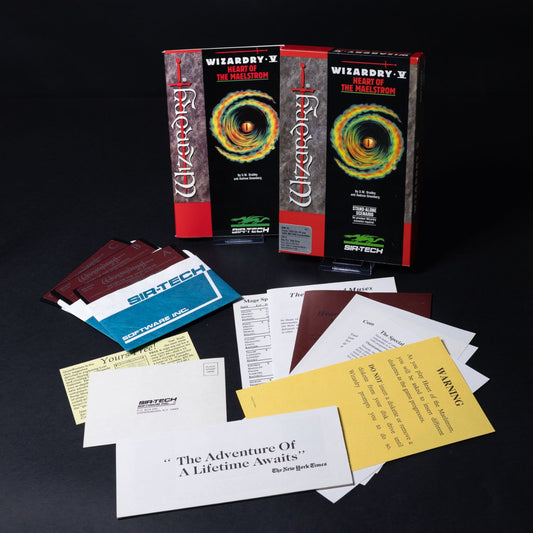 Wizardry V: Heart of the Maelstrom - PC IBM / MS-DOS - Big Box CiB - TOP Zustand