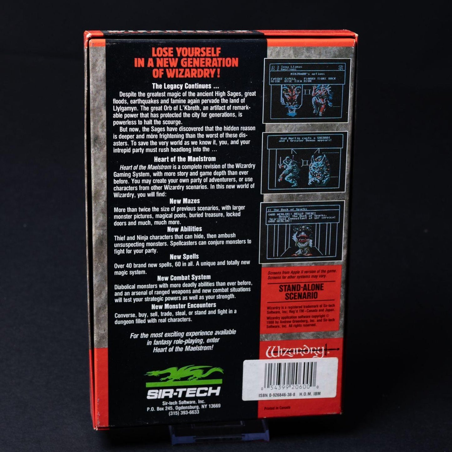 Wizardry V: Heart of the Maelstrom - PC IBM / MS-DOS - Big Box CiB - TOP Zustand