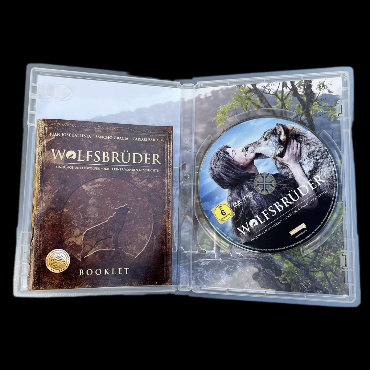 Wolfsbrüder - mit Booklet - Drama - DVD - Lebensgeschichte - Film - Gebraucht