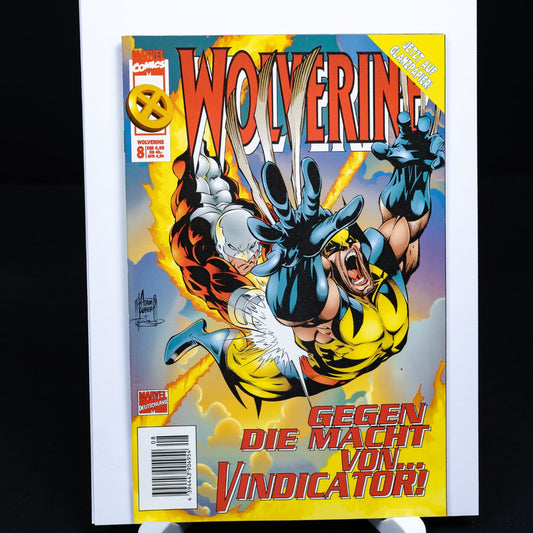 Wolverine - Comic #8 (1998) - Gegen die Macht von Vindicator - Deutsch - Z 0-1