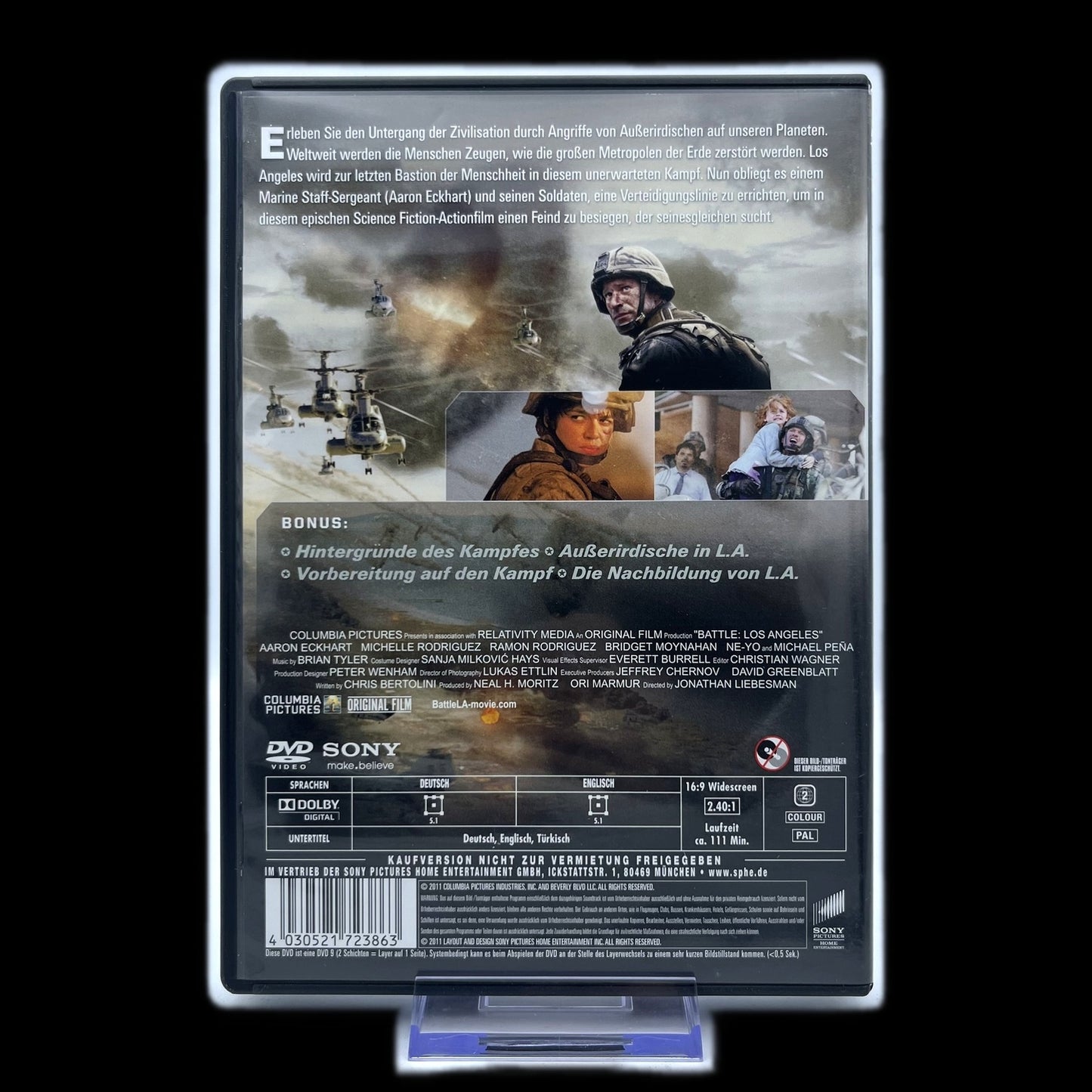 WORLD INVASION: BATTLE LOS ANGELES - DVD - Sci-Fi & Fantasy - Aliens - Gebraucht