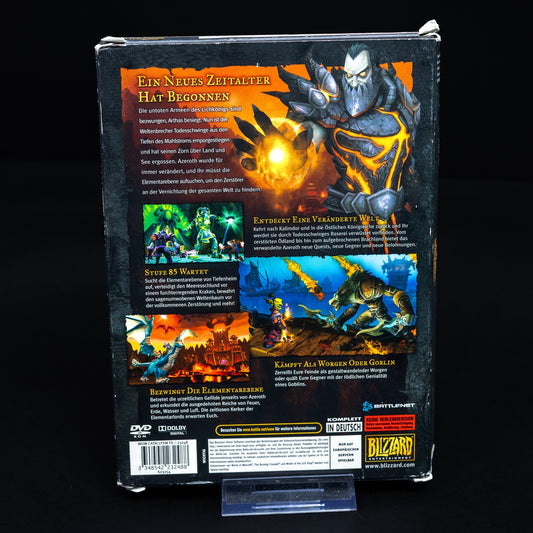 World of Warcraft Cataclysm - PC CD-ROM Spiel - CiB - Deutsch - Zustand Okay