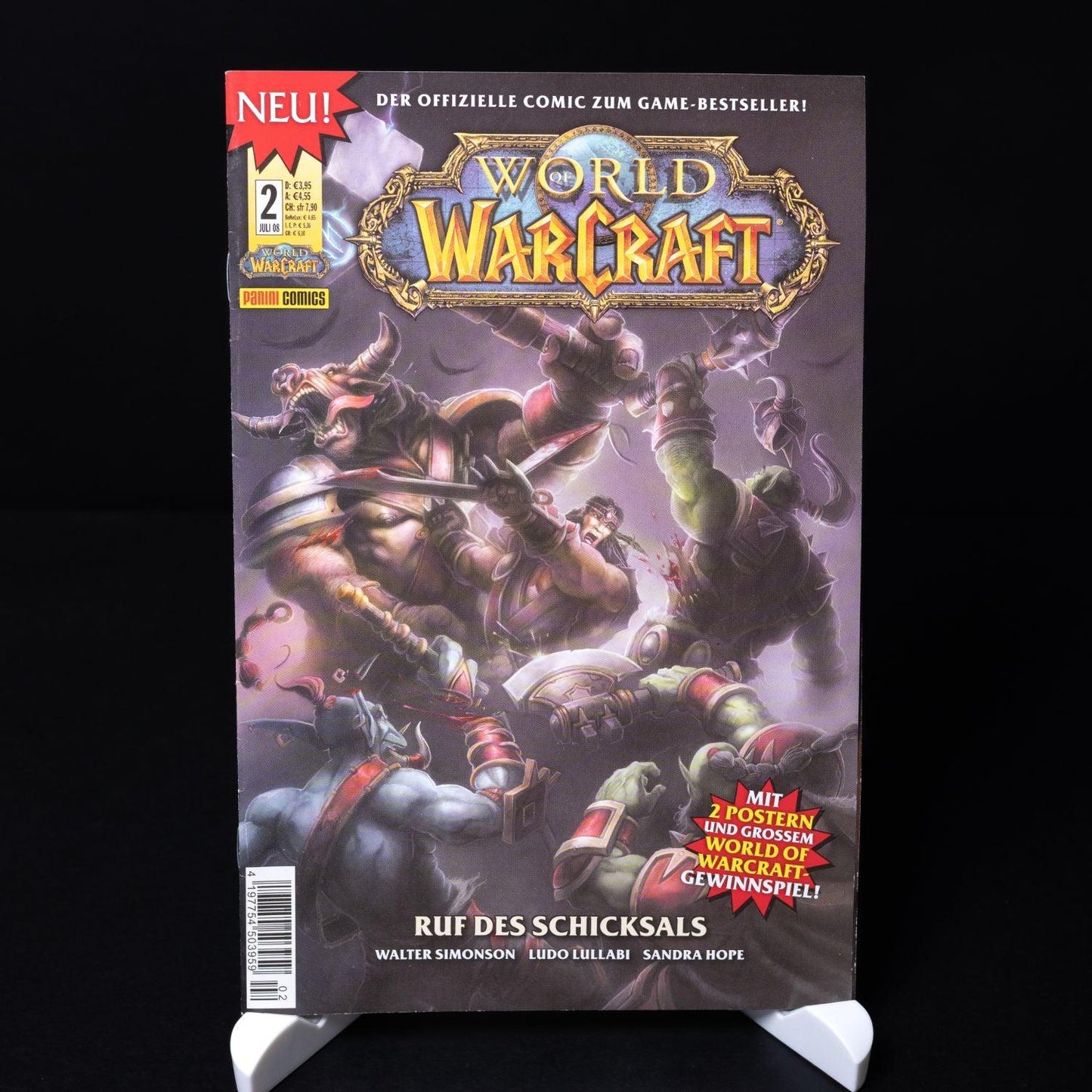 world-of-warcraft-offizieller-comic-ausgabe-2-juli-08-deutsch-mit-poster-1 - Utopia Collectibles