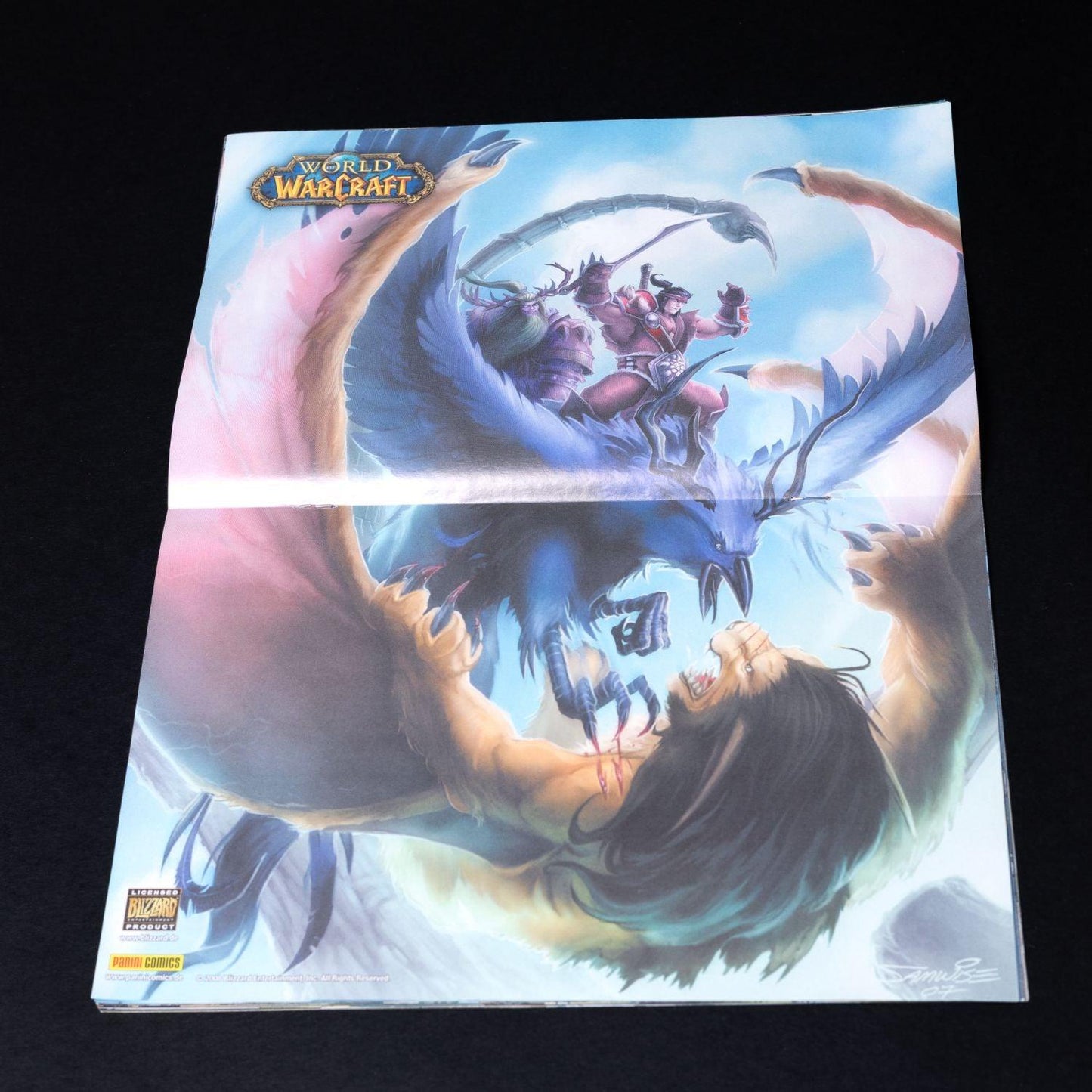 world-of-warcraft-offizieller-comic-ausgabe-2-juli-08-deutsch-mit-poster-3 - Utopia Collectibles