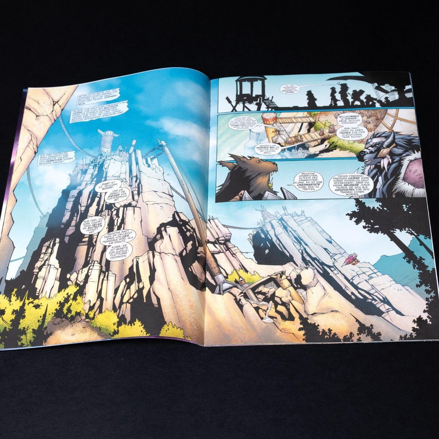 world-of-warcraft-offizieller-comic-ausgabe-2-juli-08-deutsch-mit-poster-4 - Utopia Collectibles