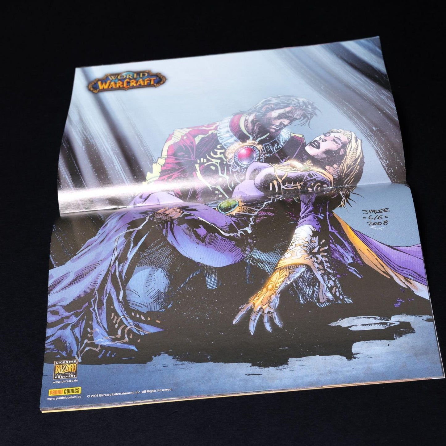 world-of-warcraft-offizieller-comic-ausgabe-3-sep-08-deutsch-mit-poster-3 - Utopia Collectibles