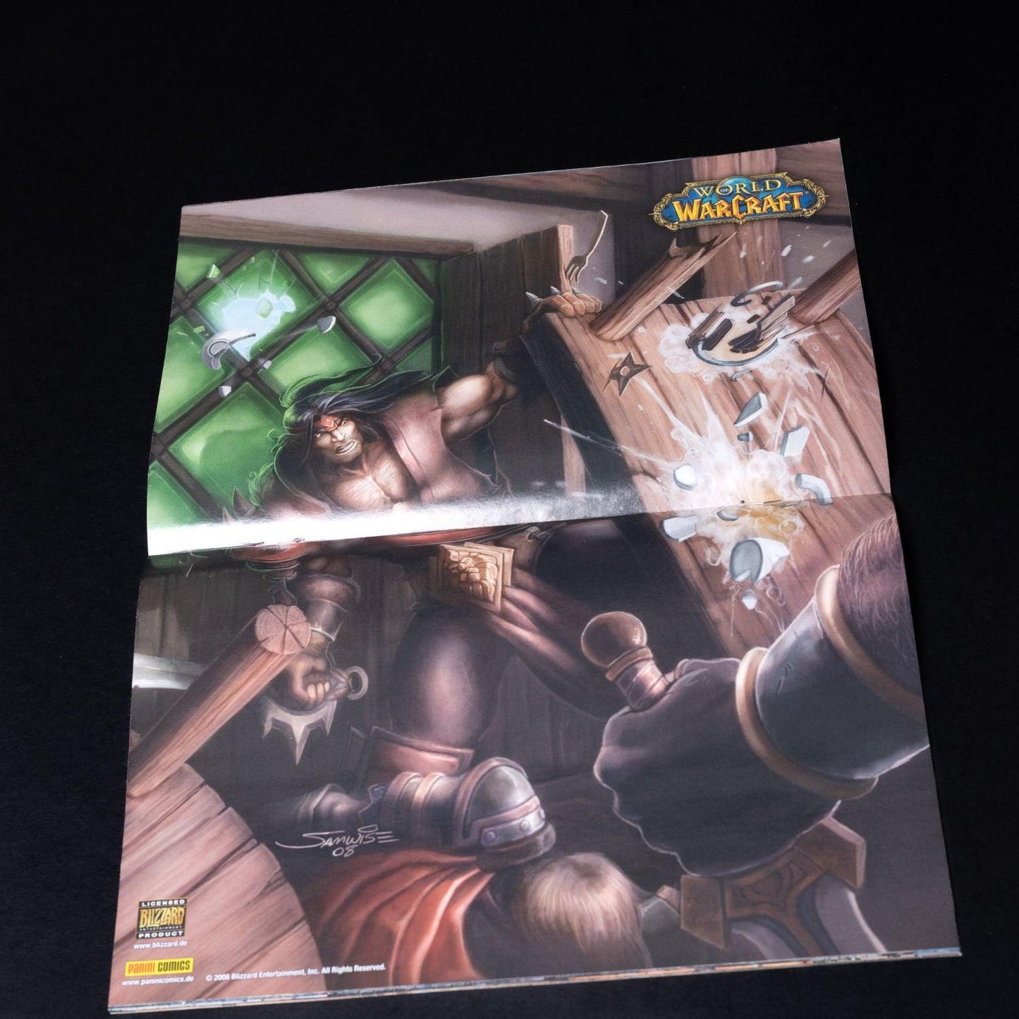 world-of-warcraft-offizieller-comic-ausgabe-4-nov-08-deutsch-mit-poster-3 - Utopia Collectibles