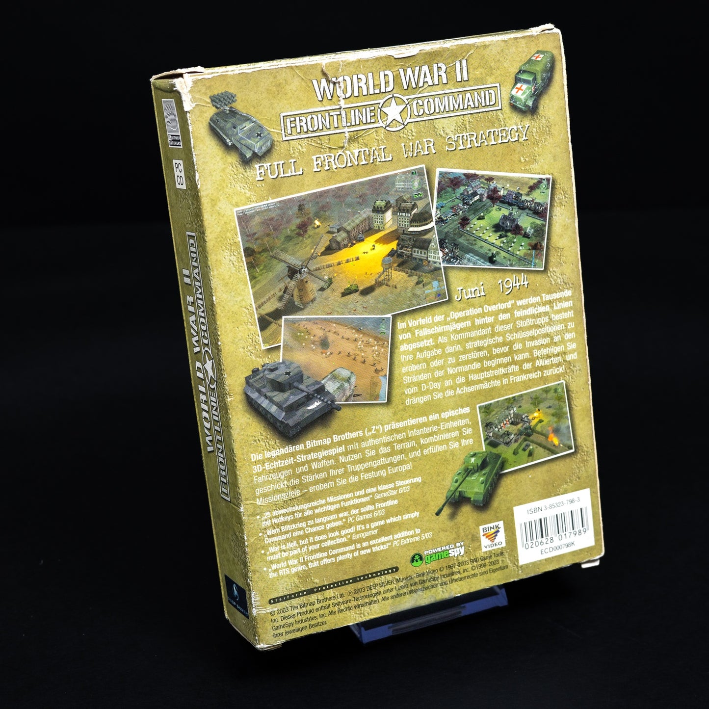 World War II - Frontline Command - PC CD-ROM Big Box - Deutsch - Zustand Gut