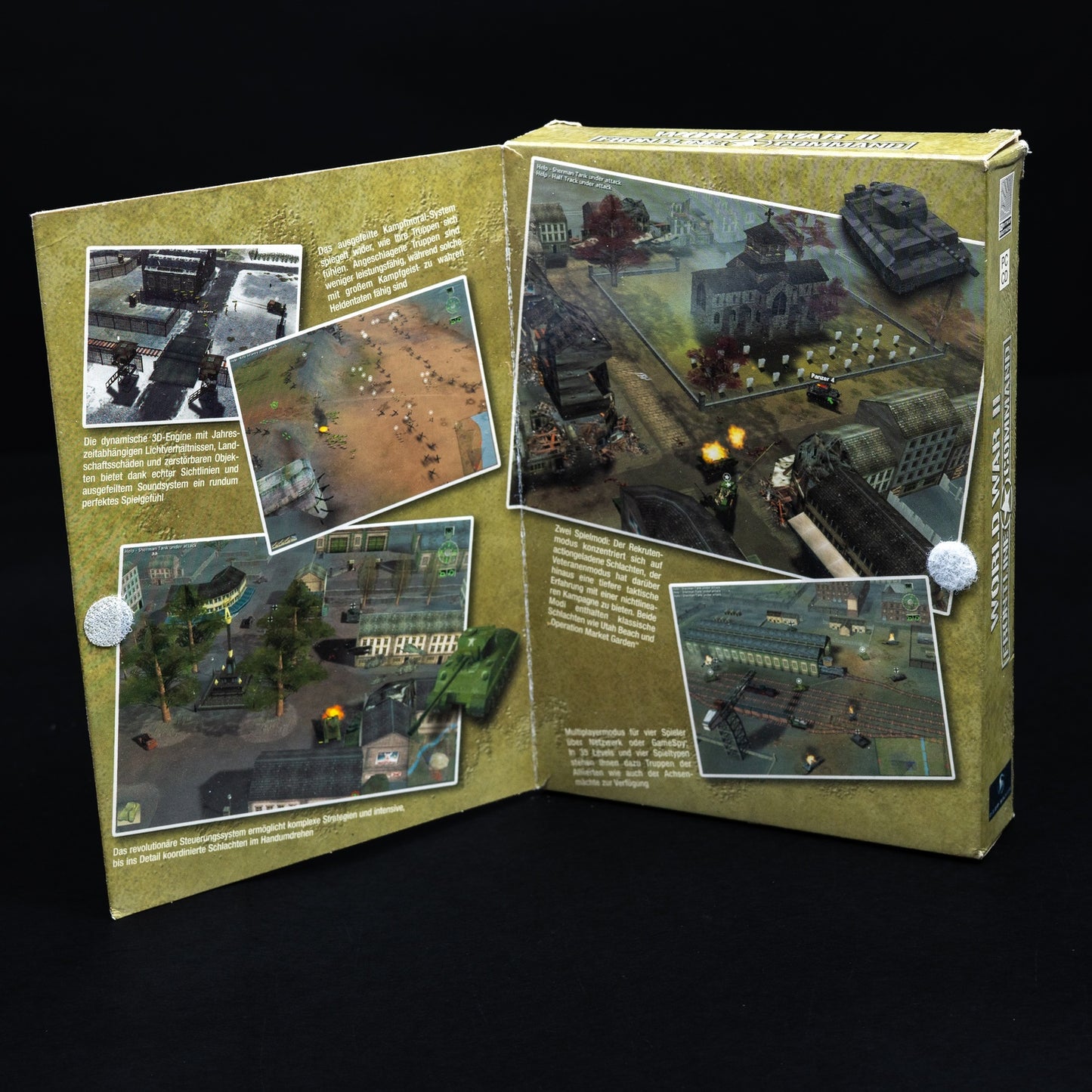 World War II - Frontline Command - PC CD-ROM Big Box - Deutsch - Zustand Gut