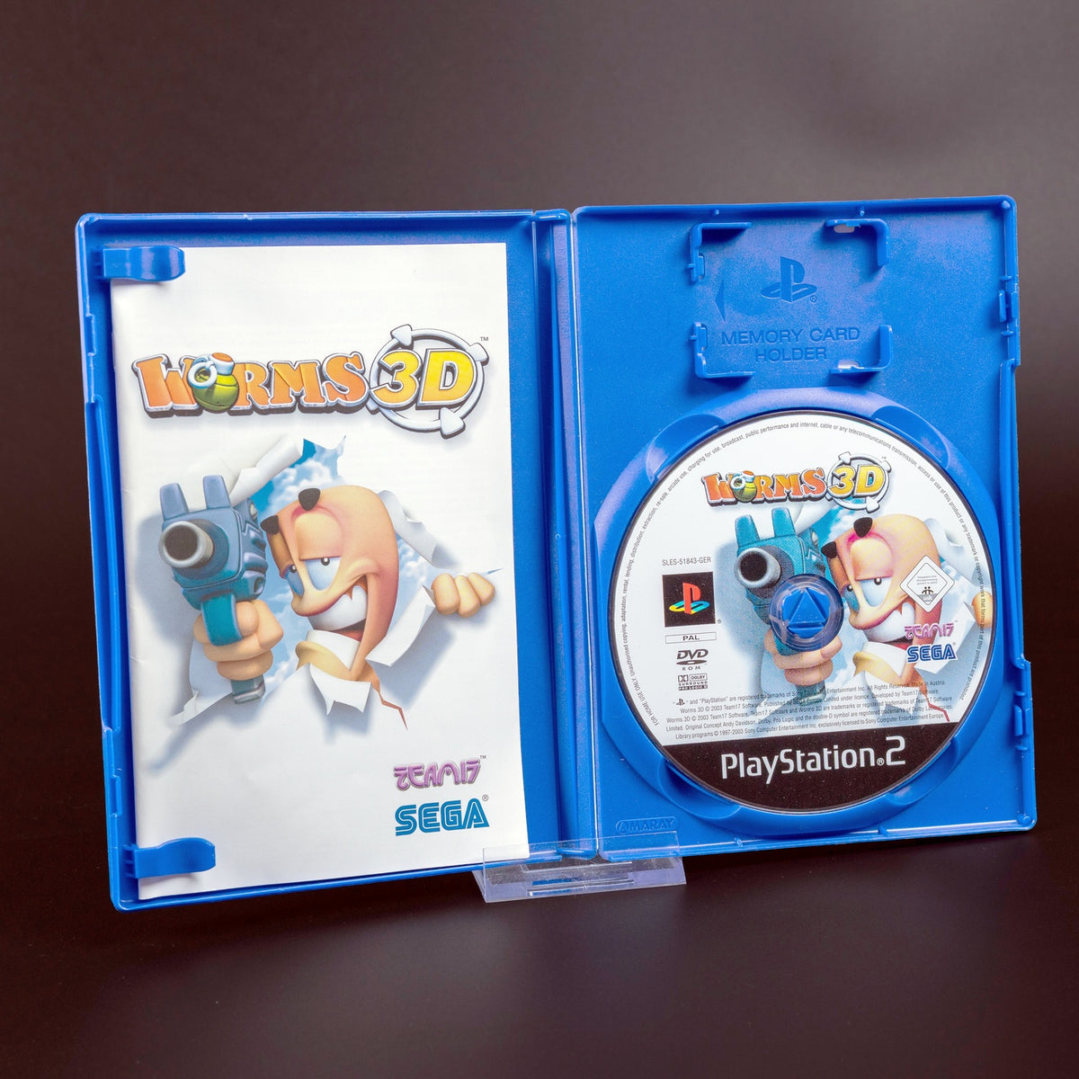 Worms 3D - Playstation 2 - Complete in Box - PAL - deutsch - Gebraucht