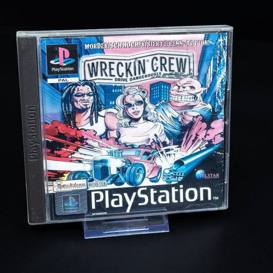 Wrecking Crew - Playstation PS1 - PAL - CiB - Zustand Okay (Case beschädigt)