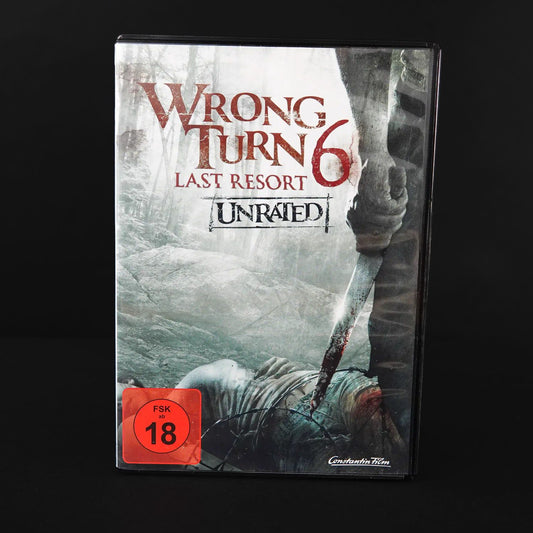 Wrong Turn 6: Last Resort - Unrated - DVD - Deutsch - FSK18