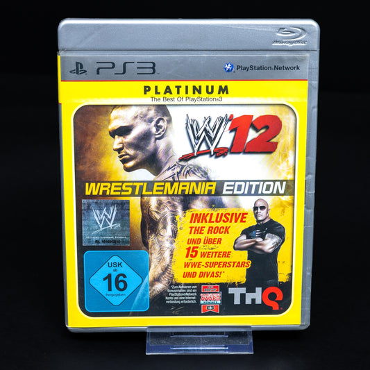 WWE 12 - Playstation 3 PS3 PAL Spiel - CiB - Zustand Sehr Gut
