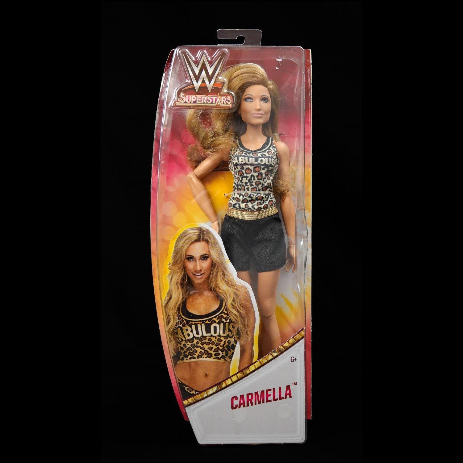 wwe-wrestling-superstars-carmella-puppe-doll-modell-ftd84-ovp-sealed-1 - Utopia Collectibles