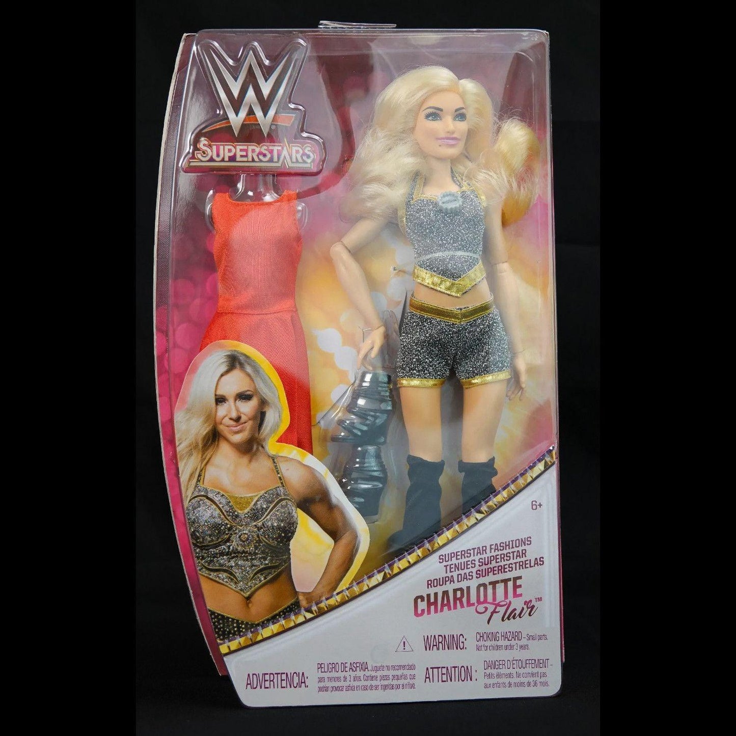WWE Wrestling Superstars Fashions Charlotte Flair - Modell FJC05 - OVP / SEALED
