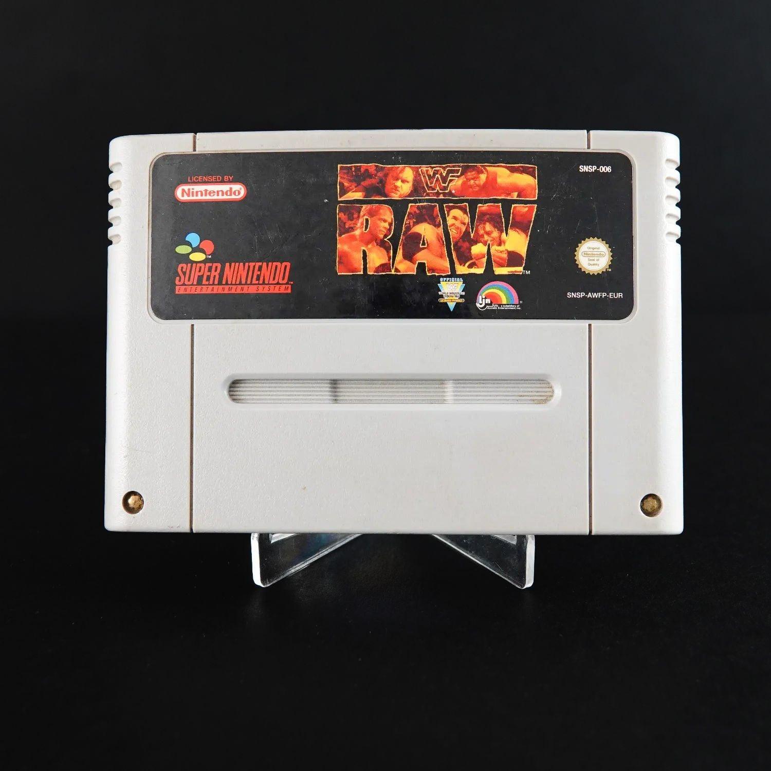 wwf-raw-super-nintendo-snes-spiel-pal-eu-nur-modul-zustand-gut-1 - Utopia Collectibles