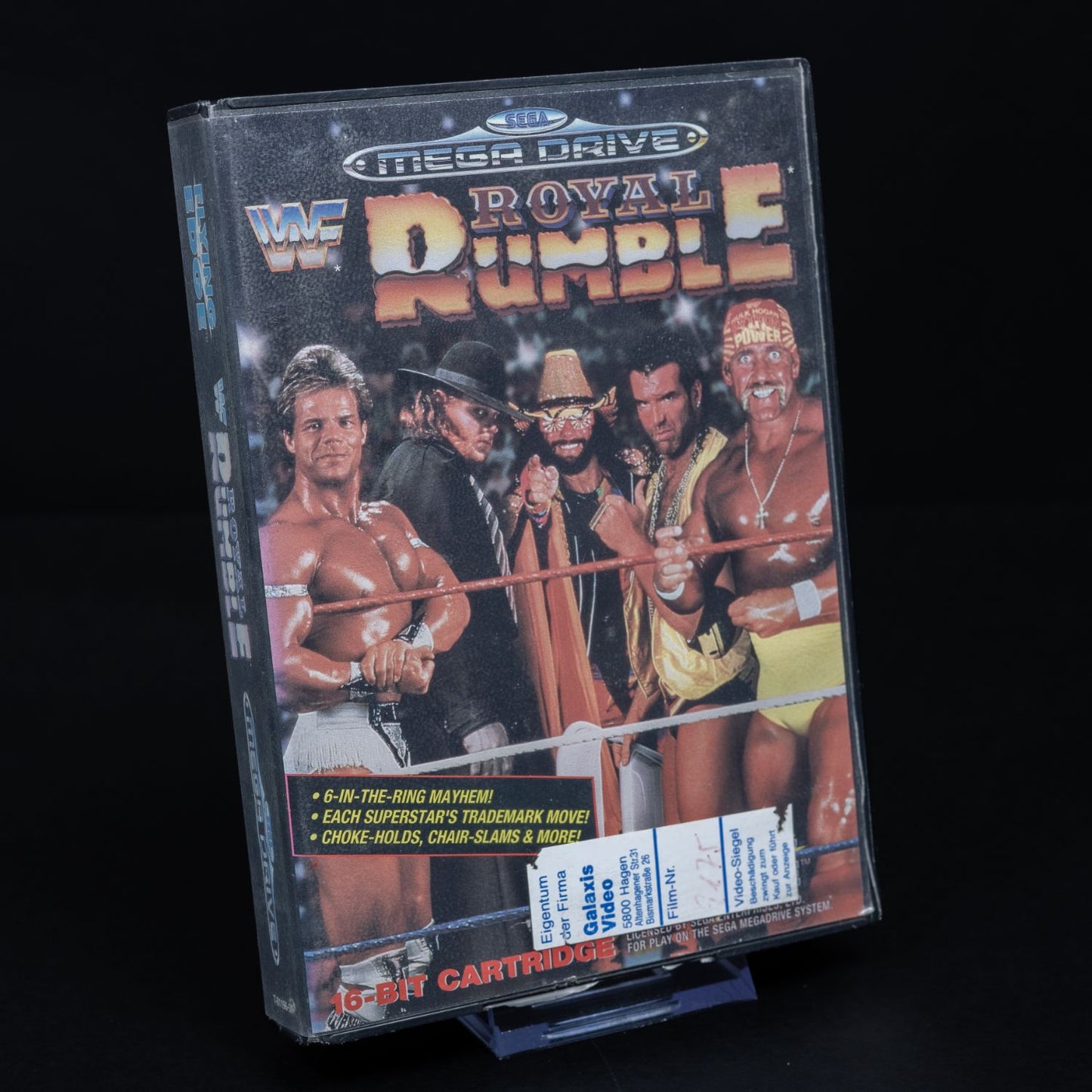 WWF Royal Rumble - Sega Mega Drive / Genesis Spiel - CiB - Zustand Gut