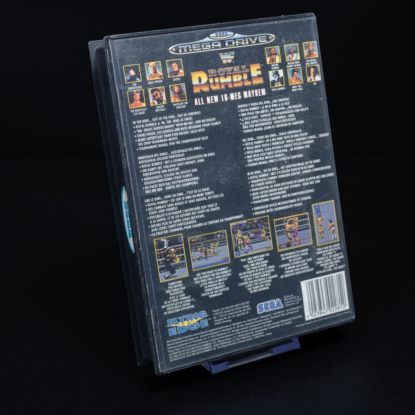 WWF Royal Rumble - Sega Mega Drive / Genesis Spiel - CiB - Zustand Gut