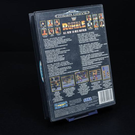 WWF Royal Rumble - Sega Mega Drive / Genesis Spiel - CiB - Zustand Gut