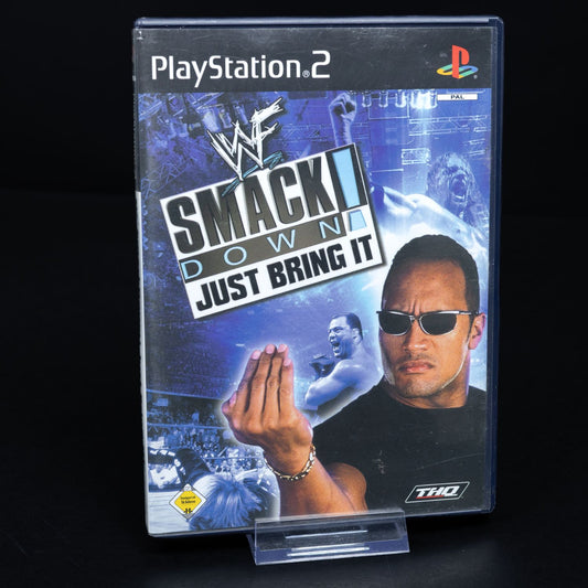 WWF Smack Down - Just Bring It - Playstation 2 PS PAL - CiB - Zustand Sehr Gut