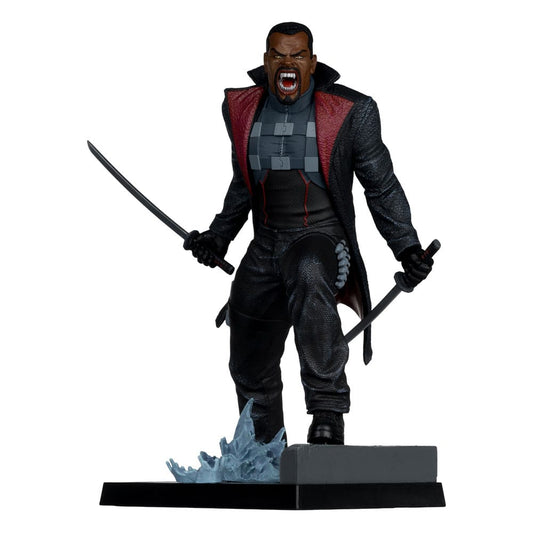 Blade - McFarlane Toys - 19cm PVC-Statue - Marvel - Mit Comicbuch - Neu & OVP