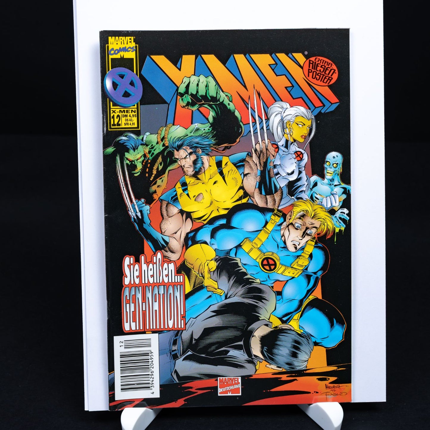 X-MEN - Comic #12 (1998) - Dunkle Tage - Mit Riesen-Poster - Deutsch - Z 0-1