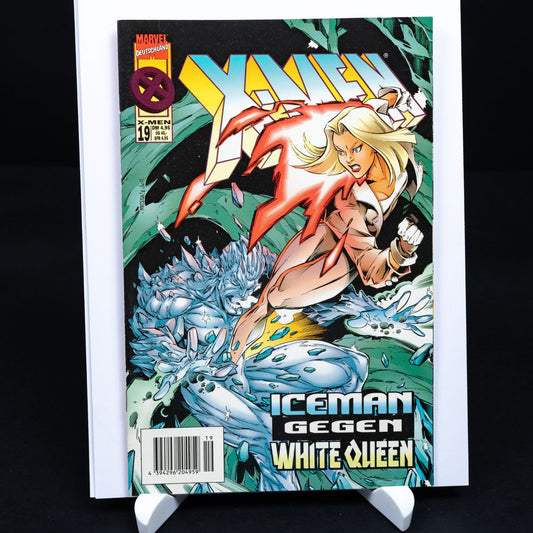 X-MEN - Comic #19 (1998) - Iceman gegen White Queen - Deutsch - Z 0-1