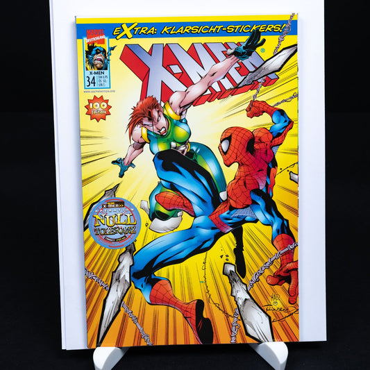 X-MEN - Comic #34 (1999) - 100 Seiten - Komplett mit Sticker - Deutsch - Z 0-1