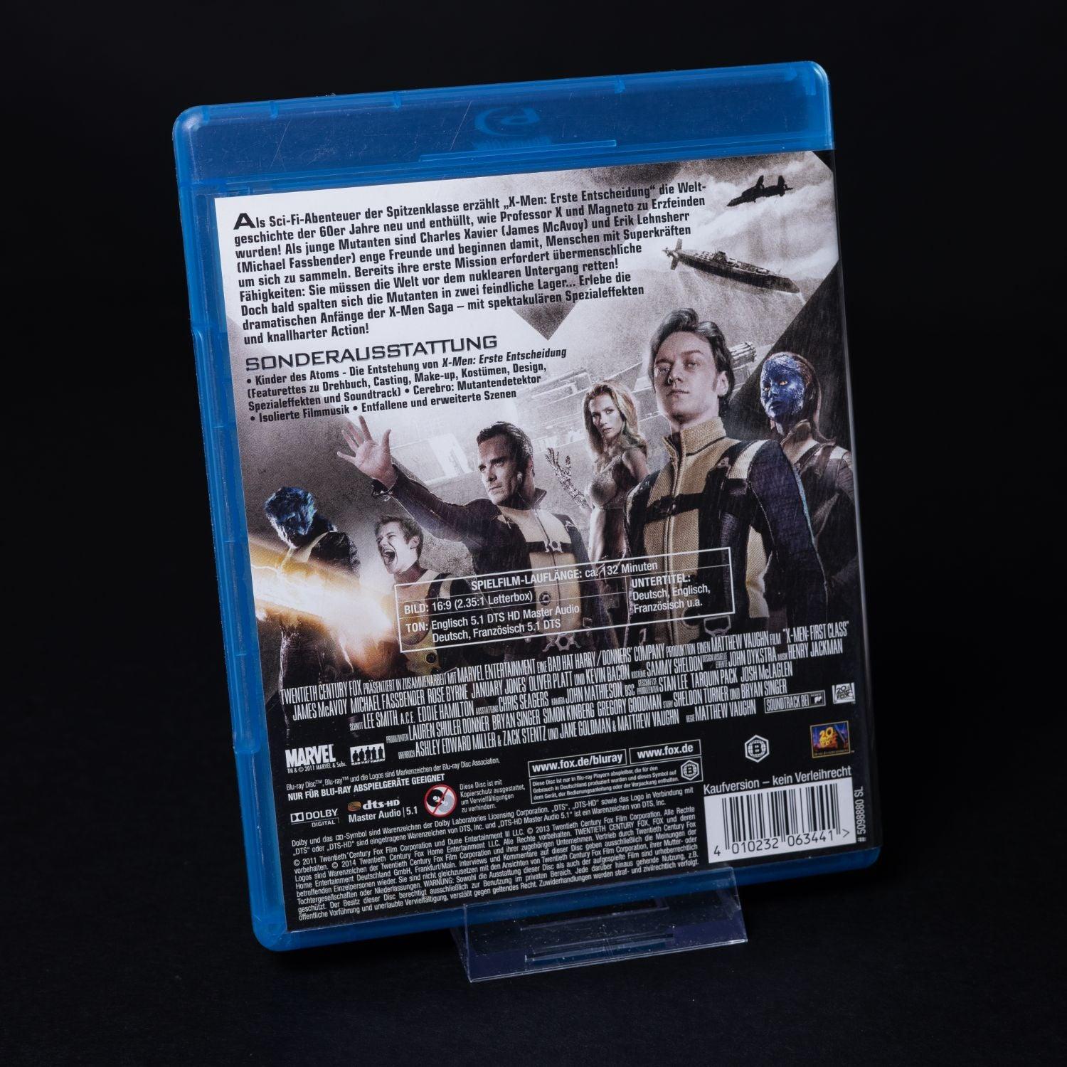 x-men-erste-entscheidung-first-class-marvel-blu-ray-gebraucht-2 - Utopia Collectibles