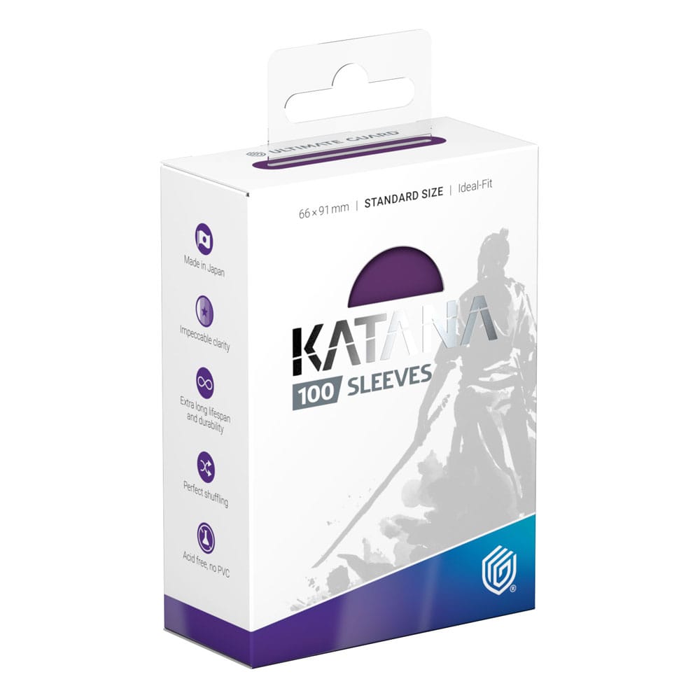 Ultimate Guard Katana Sleeves - Standard Size - 100 Stück - Iris Bloom
