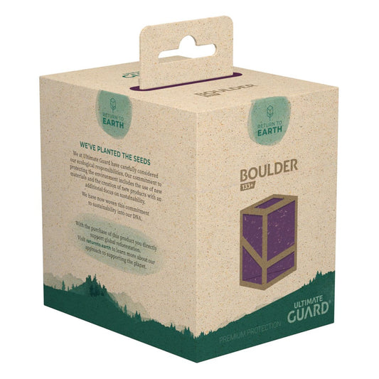 Ultimate Guard Boulder 133+ Return to Earth - aus Recycling Kunststoff -  Lila